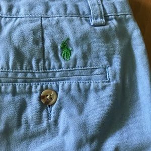 Boy’s blue cotton shorts size 12 Polo